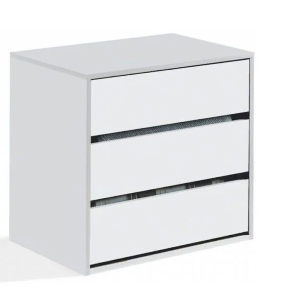 CASSETTIERA MINIMALISTA BIANCA