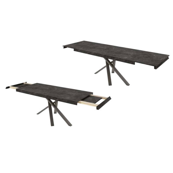 TAVOLO ALLUNGABILE ARTEMIDE NERO2