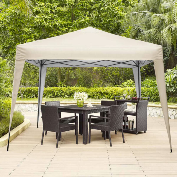 GAZEBO 3X3 PIEGHEVOLE BEIGE2