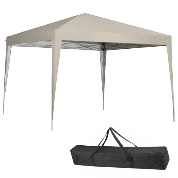 GAZEBO 3X3 PIEGHEVOLE BEIGE3